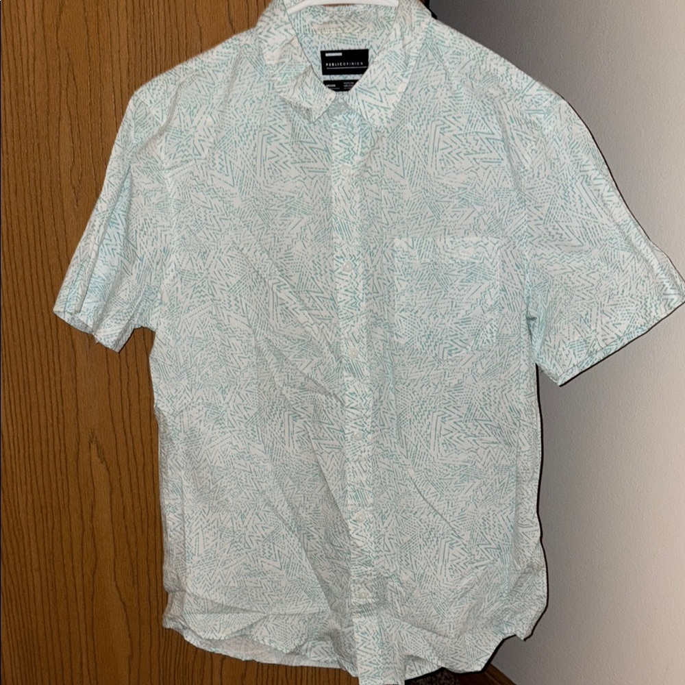 Public Opinion Button Down Shirt